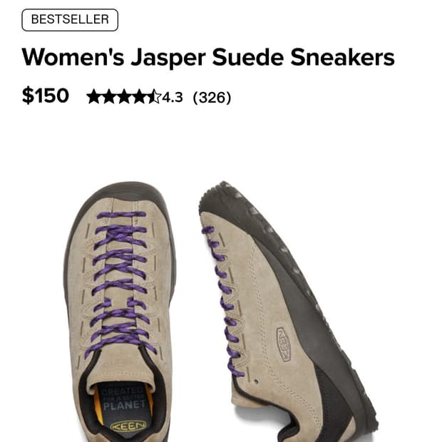 킨 keen 재스퍼 스니커즈 245
