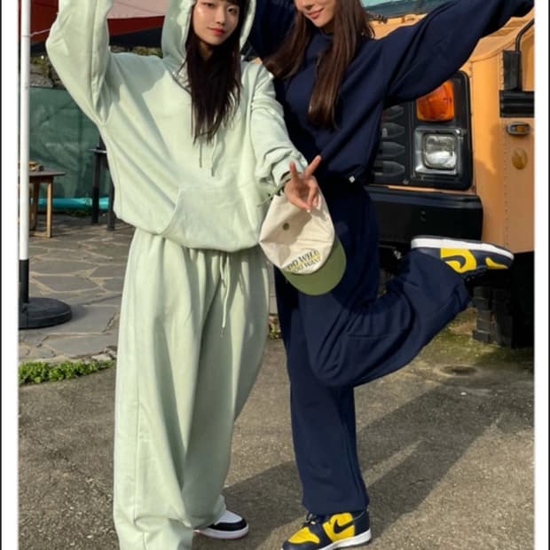 로맨틱빌리지 조거팬츠 민트