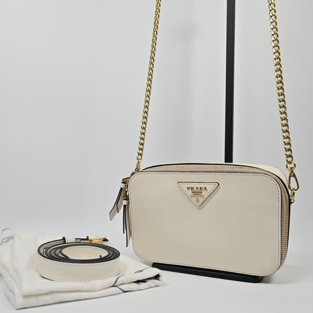 프라다 사피아노 오데뜨 체인 벨트백