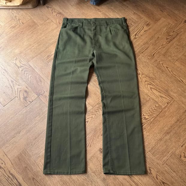 [38]90's 리바이스 STA-PREST 517 로커빌리 플레어 팬츠