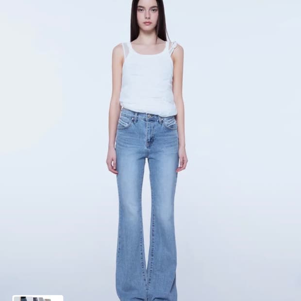 인스턴트펑크 슬림부츠컷 연청 진 1 