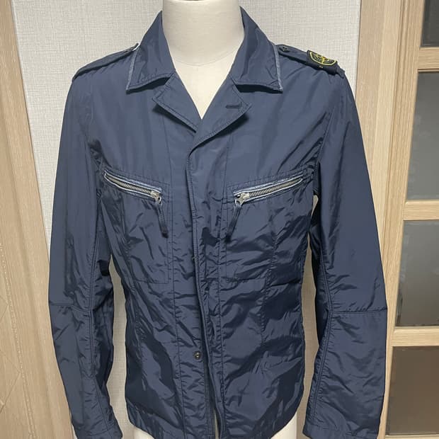 [M]08aw 스톤아일랜드 어깨 와펜 셔츠