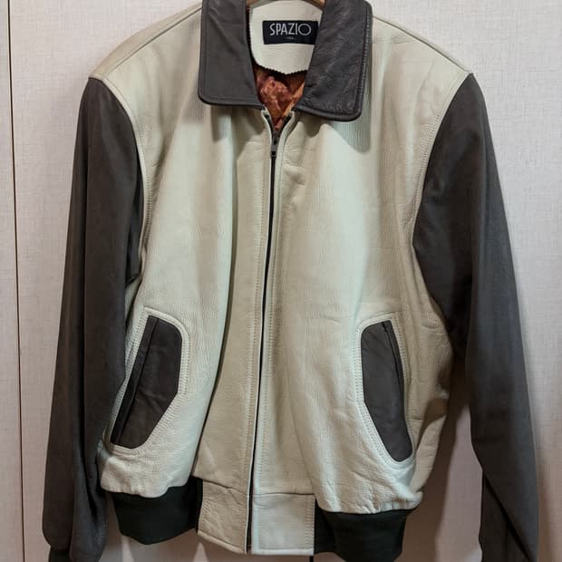 빈티지 브라운 가죽자켓