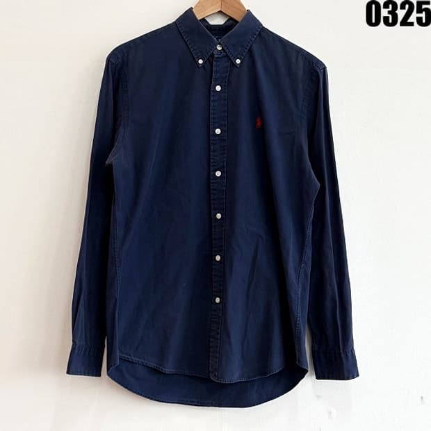 폴로 랄프로렌 커스텀핏 버튼다운 셔츠 M 0325 