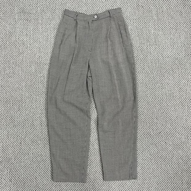 막스마라 하운드체크 슬랙스 v0897