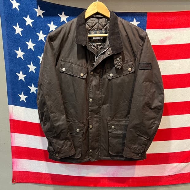 바버 인터네셔널 왁스자켓