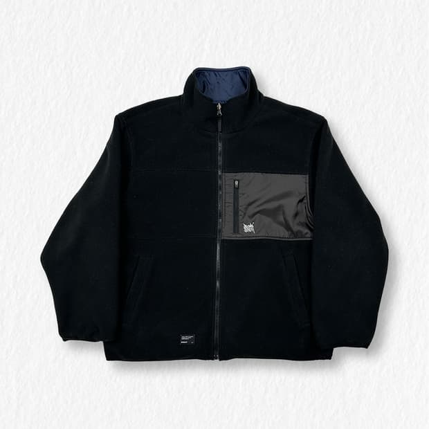 브라운브레스 리버시블 플리스 자켓