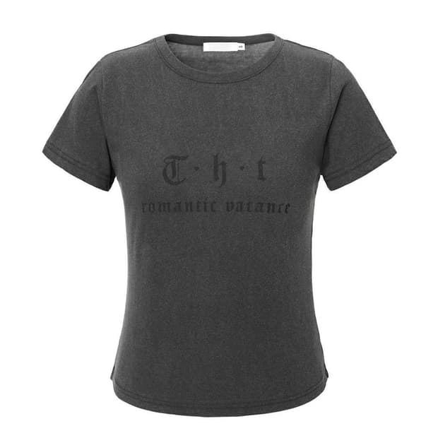 (M) 쓰리타임즈 vintage lettering 빈티지 레터링 티 반팔