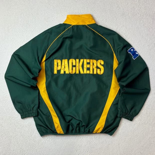 NFL 00's 그린베이 패커스 하프 윈드 웜업 PN6032