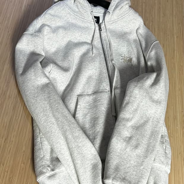 스투시 후드집업