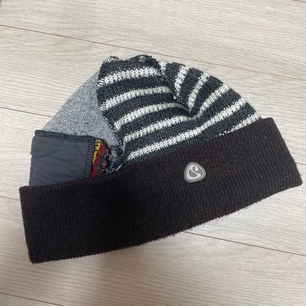 코이세이오 패치워크 비니 브라운