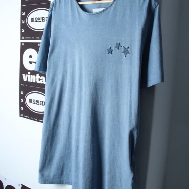 (2XL-3XL) 안토니모라토 반팔 티셔츠 빅사이즈 피그먼트-H32309