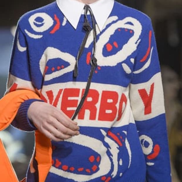 Charles Jeffrey LOVERBOY 인타르시아 니트