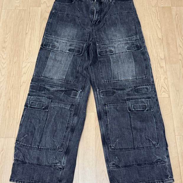 본바트 데님바지