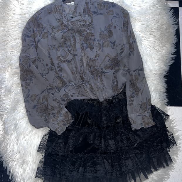 gothic blouse