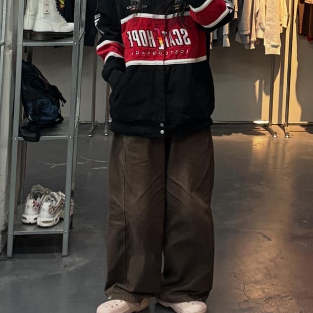 아파트먼트 올드스쿨 레이싱 자켓 A3115