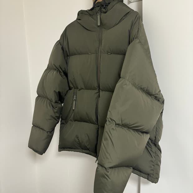 하이킹 패트롤 덕다운 패딩 그린