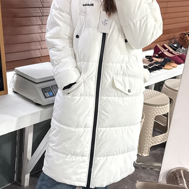 디키즈 투웨이 롱패딩