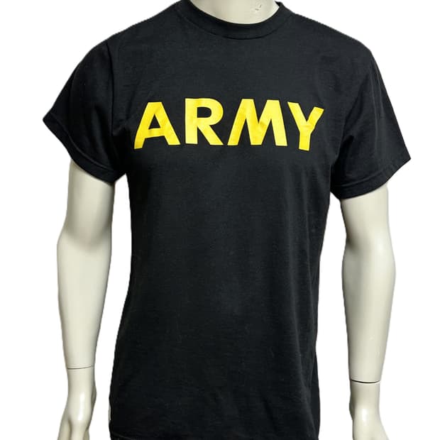 미육군 APFU 체육복 트레이닝복 반팔 티셔츠 (M) (12)