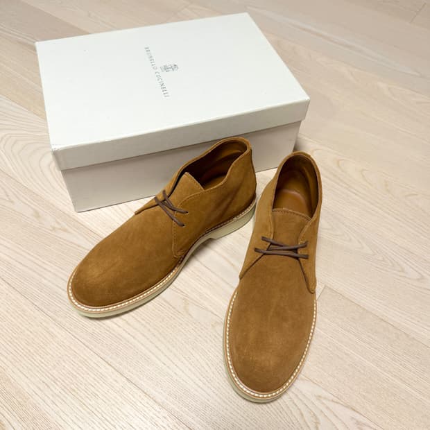 브루넬로 쿠치넬리 / 처카 부츠 / 41 (새상품)