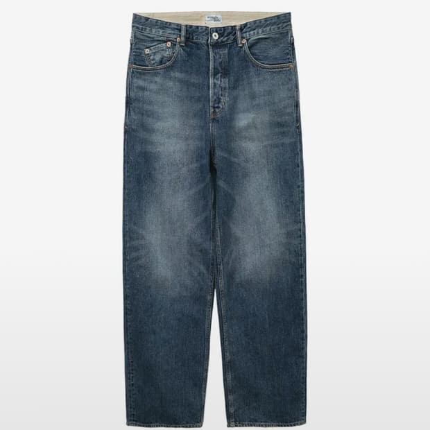 [2] 러프사이드 5p 데님 팬츠 유즈드 블루 팝니다