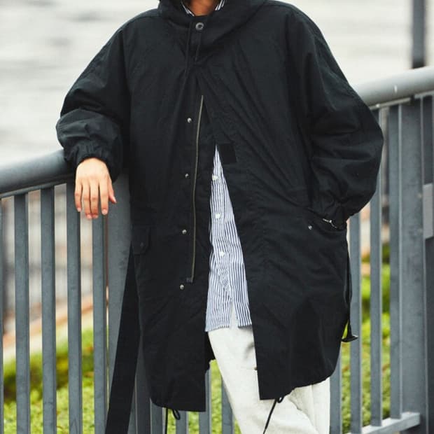 프릭스스토어 M64 웨이스트 벨티드 필드 파카 M