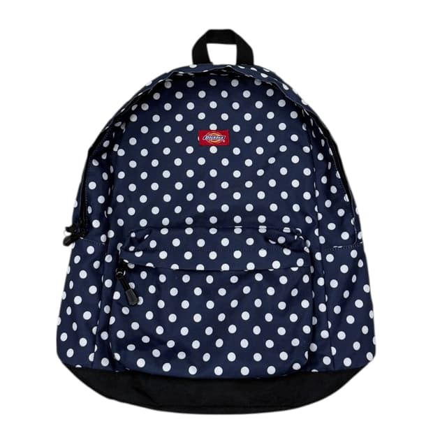 디키즈 빈티지 도트 땡땡이 폴카 모리걸 백팩 가방 네이비