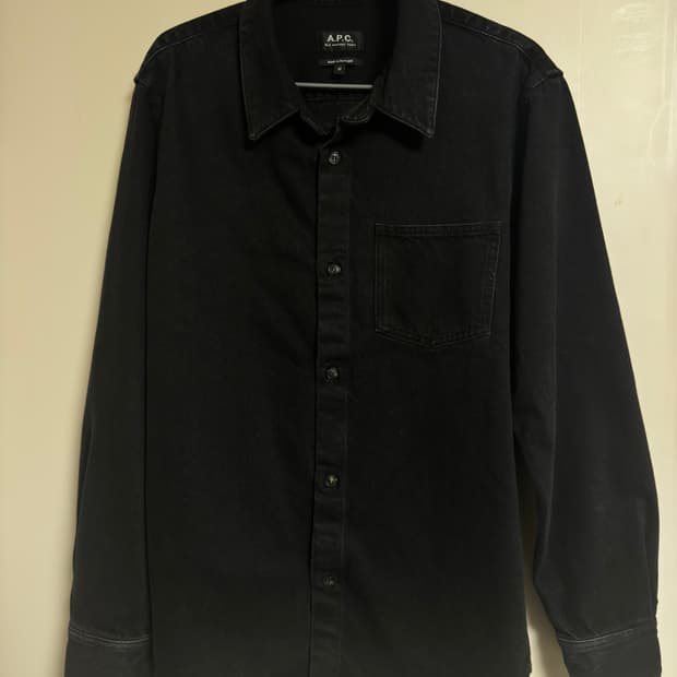 A.P.C 아페쎄 흑청 데님자켓 M