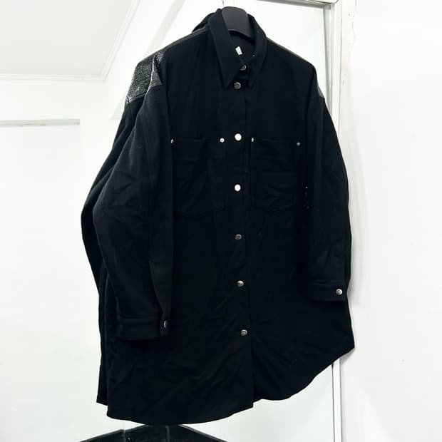 MM6 메종 마르지엘라 울 오버 코트