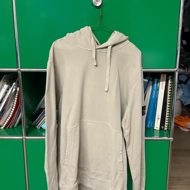Stone Island Brushed Organic Cotton Flee