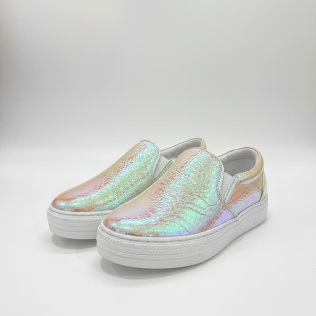 조슈아 샌더스  홀로그램 슬립온 (35사이즈)