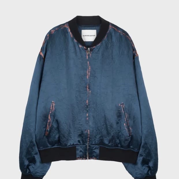 서피스에디션 RUST ZIP UP BLOUSON TURQUOISE