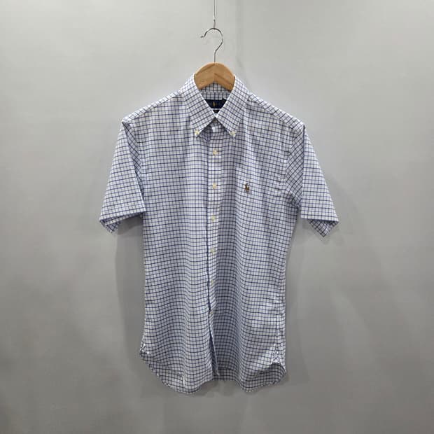 폴로랄프로렌 버튼다운 체크 반팔셔츠 15