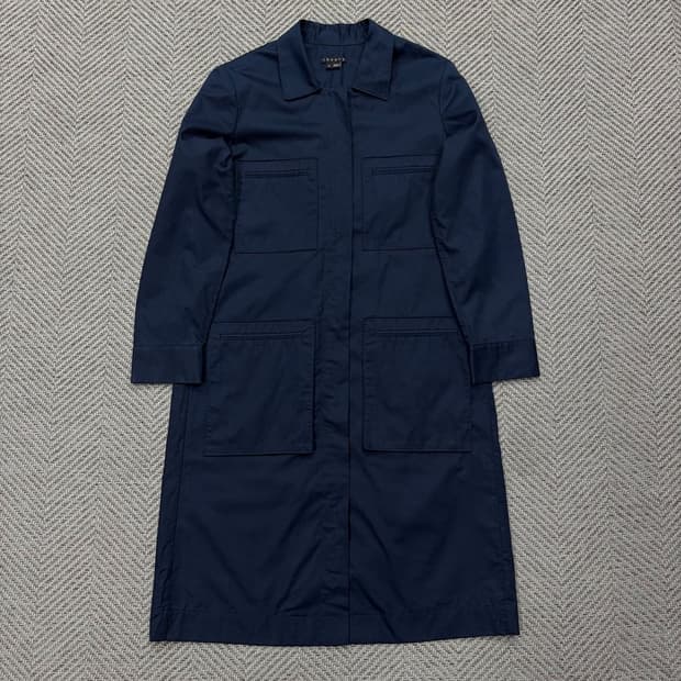 띠어리 멀티포켓 집업 코트 v2378