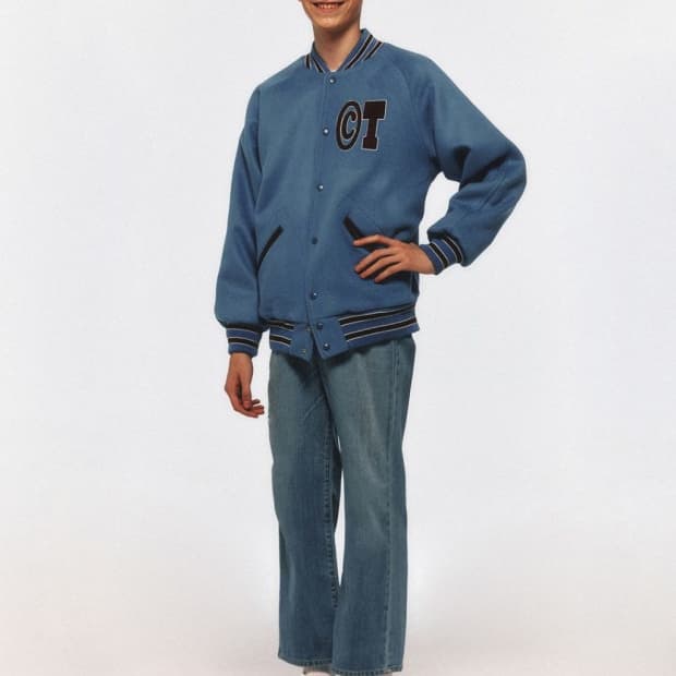 Teket) 테켓 바시티 블루, L 사이즈