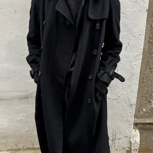 버버리 캐시미어 코트