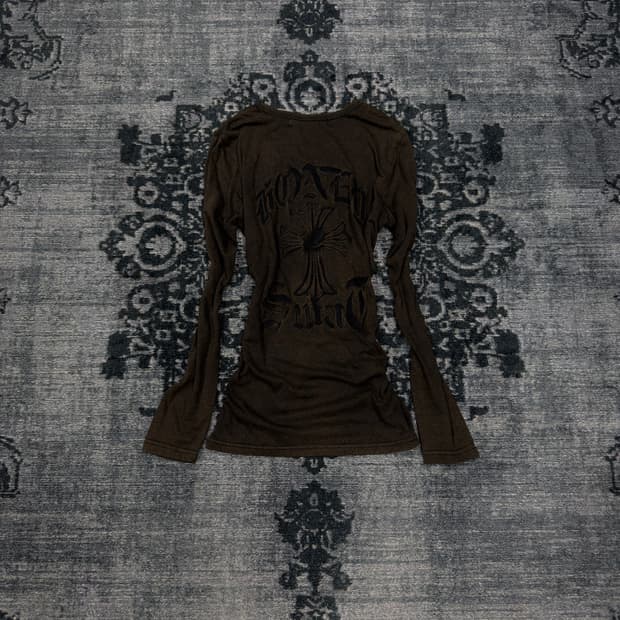 Cook jeans 00s faded cross lettering cut