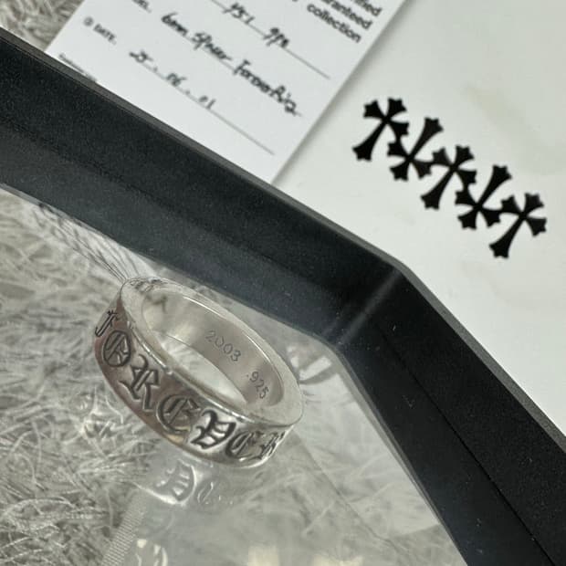 [US 7] 백화점판 정품 크롬하츠 포에버링 6mm