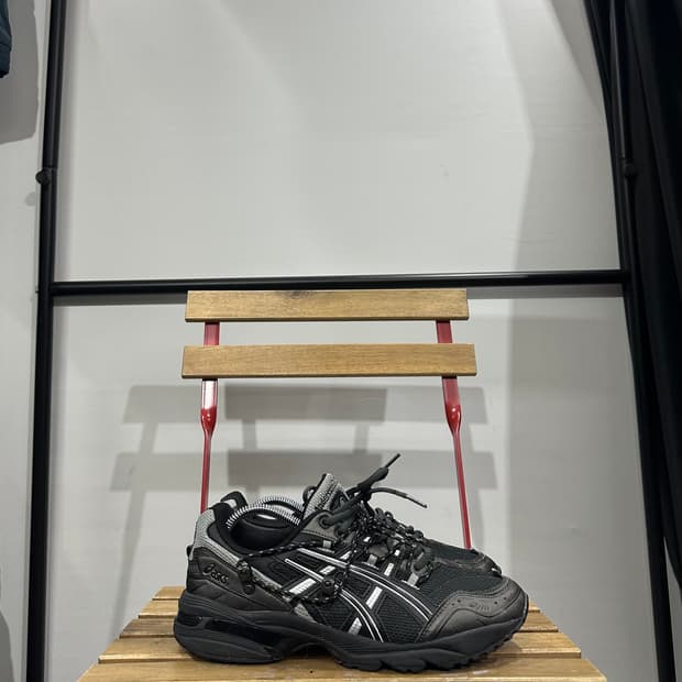 265) 아식스 x 앤더슨벨 운동화 남성 남자 젤 1090 블랙 실버