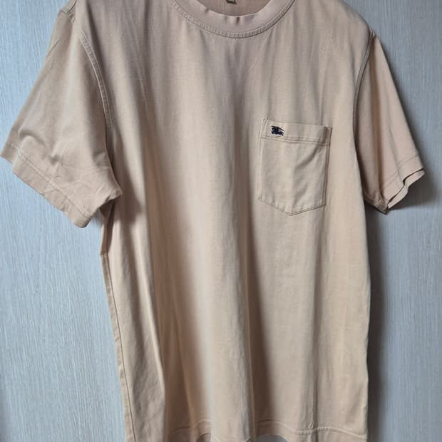 (정품) 버버리 포켓 반팔 티셔츠 M (95)