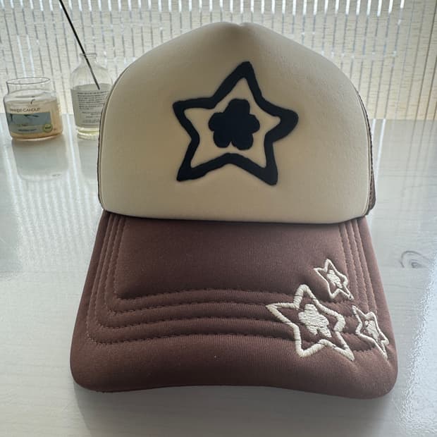 스타팀 모자 브라운