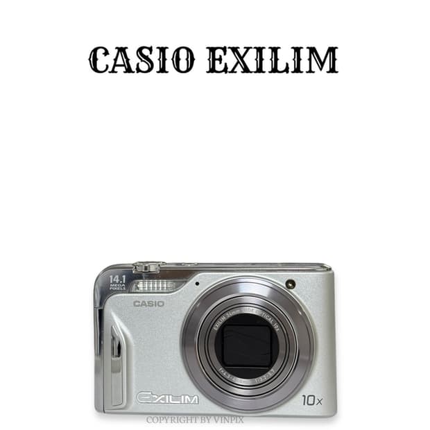 |츄 디카🩶| 카시오 엑슬림 ex-h15 빈티지 디지털 카메라 디카