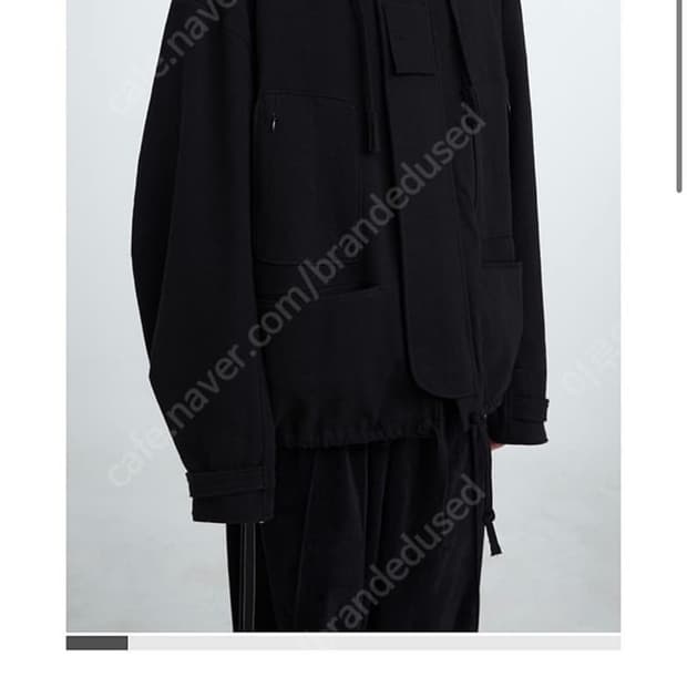 폴리테루/옵스큐라 익스클루시브 코튼 후디드 파카