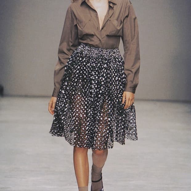 MIU MIU 2001/SS 미우미우 아카이브 셔츠(코튼)40 사이즈