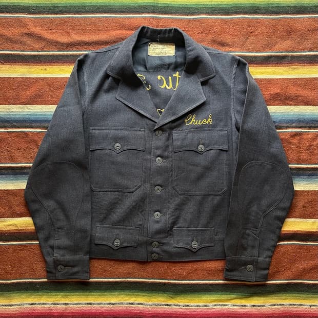 Dead Stock 50s USA Wool Work Jacket