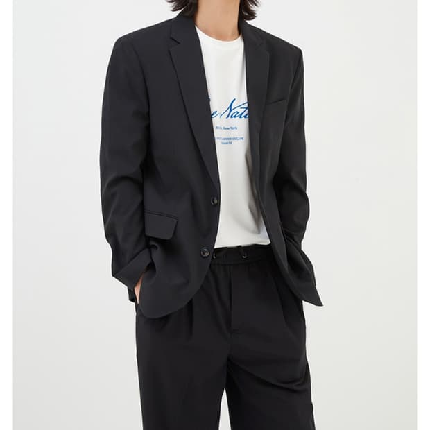 베이직 블레이저 자켓