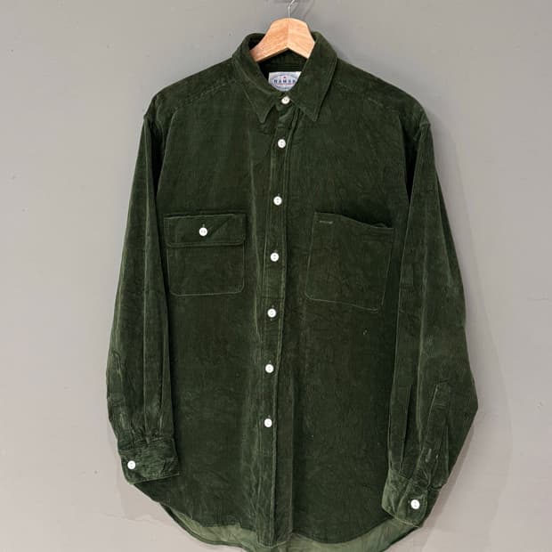 NAMSB 코듀로이 투포켓 셔츠 