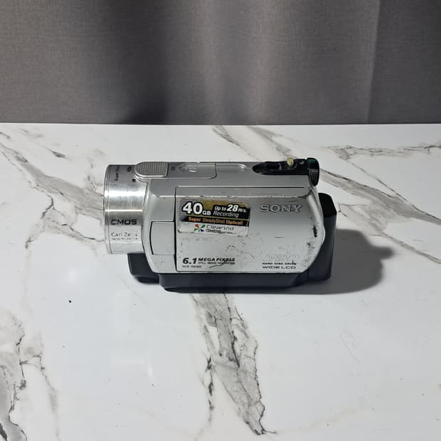 하자품) 소니 디지털 캠코더 DCR-SR300