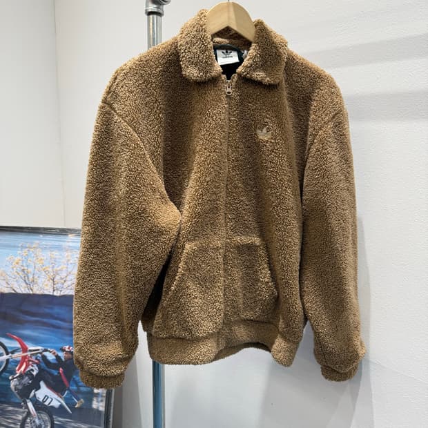 아디다스 플리스집업