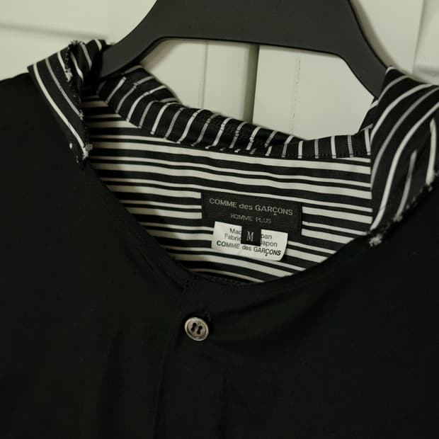 Comme des garcons hooded shirt